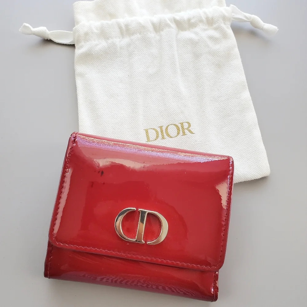Christian Dior 30 Montaigne Tri-fold Wallet - Picture 1 of 16